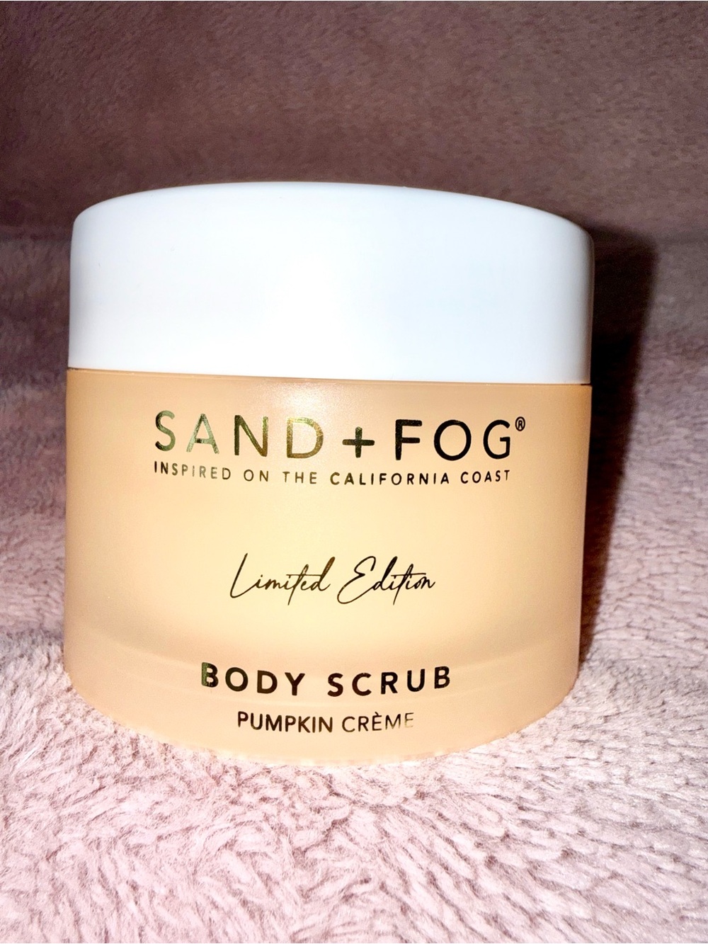 🎃 Sand + Fog Pumpkin Crème Limited Edition Body Scrub